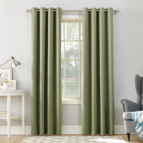 Wayfair Basics® Wayfair Basics Blackout Grommet Curtain Panel & Reviews | Wayfair