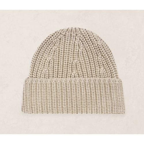 Knit Beanie - Tan