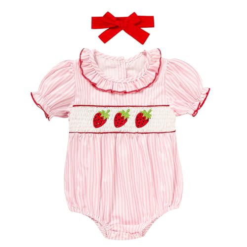 GRNSHTS Baby Girl Romper Newborn Clothes Bodysuit Jumpsuit Baby Girl Clothes Outfit 0-18M