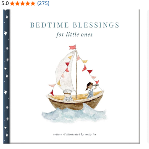 Bedtime Blessings for Little Ones: A Christian Picture Book with 18 Scripture-Based Readings for Peaceful Nights | Ages 4–8