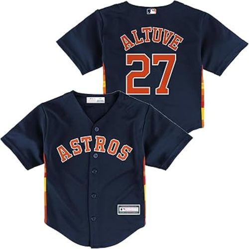 Outerstuff Jose Altuve Houston Astros MLB Infants 12-24 Months Navy Alternate Player Jersey