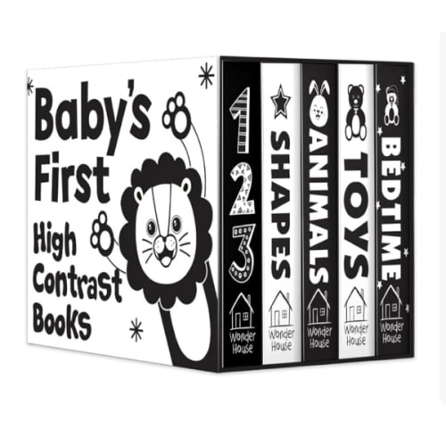 Baby’s First High-Contrast Books: Boxed Set (High Contrast Board Books)