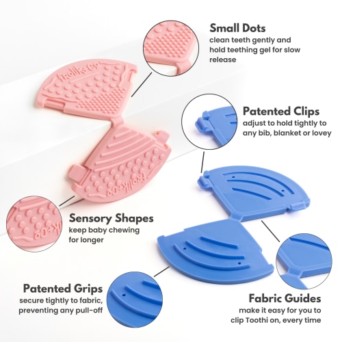 Papaya Chill Toothi Teether – Calm Teething Solution Set – Frolik+Co