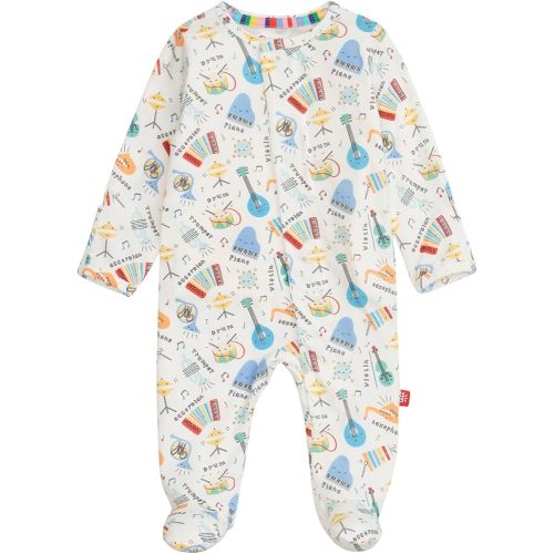 Magnetic Me Girls Modal Magnetic Baby Footie Pajamas | Silky Soft Modal Fabric | Baby Sleepers Available Sizes PRE - 24M