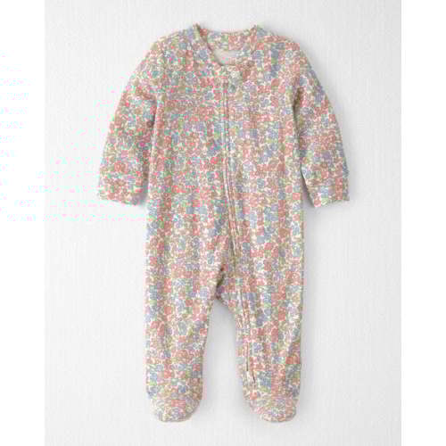 Baby Girl Organic Cotton Sleep & Play Pajama in Spring Floral - Little Planet | Carter's