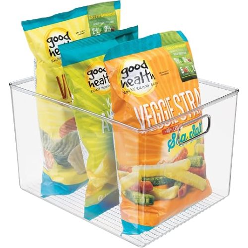 Linus Multi-Purpose Storage Bin (12" x 10" x 8") - Clear