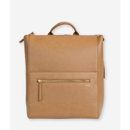 The Square Diaper Bag  -  Tan