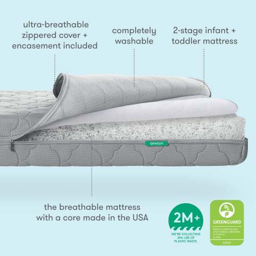 Crib Mattress - Grey