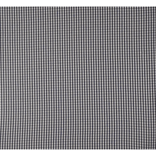 Gingham Crib Sheet - Indigo