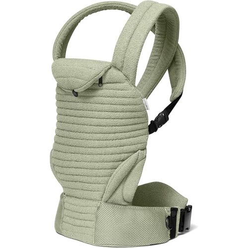 Bumpsuit Baby Carrier for Men Women Newborn to Toddler (7-45 lbs), Ergonomic Face-in & Face-Out Quilted Shell Baby Wearing Carrier with Pockets and Padded Cross Over Back Straps