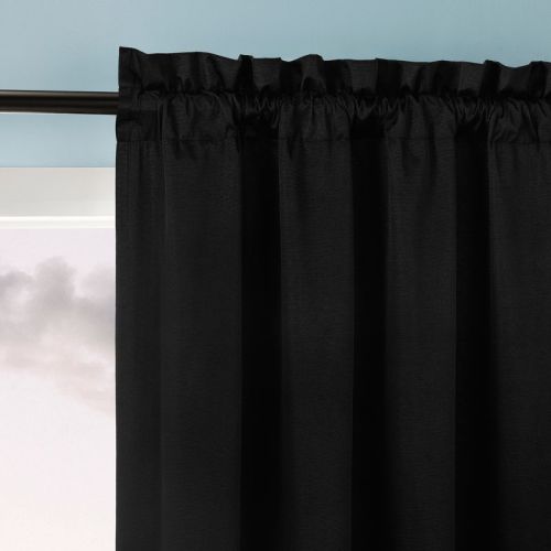 Sun Zero Doucet Thermal Blackout Rod Pocket Curtain Panel