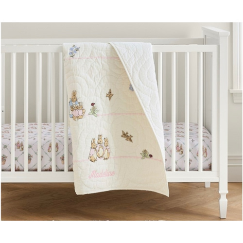 Peter Rabbit™ Flopsy™ Baby Quilt | Pottery Barn Kids