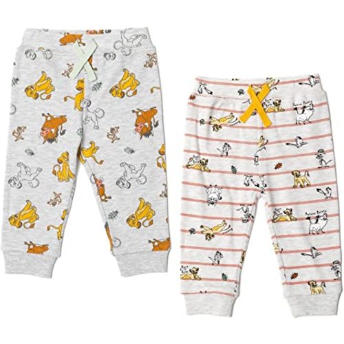 Disney Mickey Mouse Lion King 2 Pack Pants Newborn to Little Kid