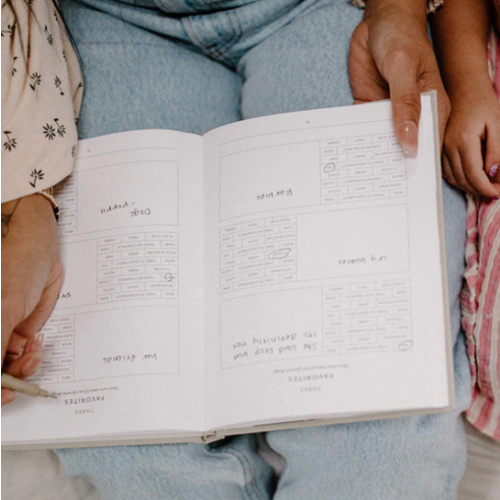 Childhood, A History Baby Book