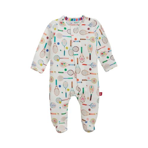 Love All Modal Magnetic Footie by Magnetic Me – Pacifier Kids Boutique