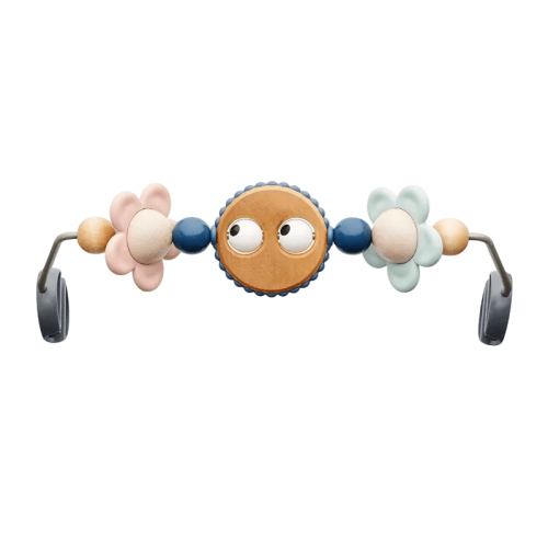 BabyBjorn Toy For Baby Bouncer, Googly Eyes Pastels