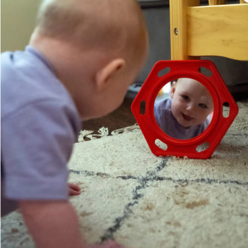 Double-Sided Unbreakable Acrylic Baby Mirror