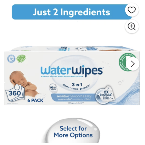 WaterWipes Sensitive Newborn