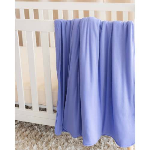 Larkspur Baby | Cozy Blanket in Periwinkle