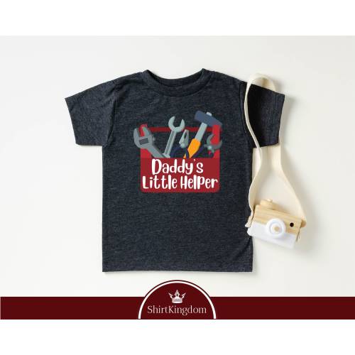Daddy's Little Helper Toddler Shirt, Father's Day Baby Bodysuit, Baby Bodysuit, Baby Boy Bodysuit, Baby Girl, Funny Handyman Bodysuit