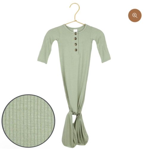 Ellis Ribbed Knotted Gown