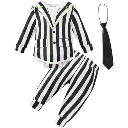 bakjuno Baby Boys Pirate Outfit Sea Buccaneer Clothes