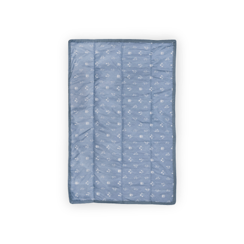 Outdoor Blanket - Blue Floral Patch