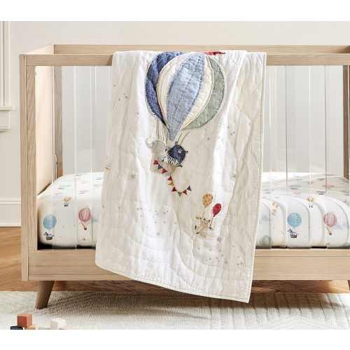 Hot Air Balloon Baby Quilt