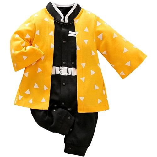 RELABTABY Cute Baby Boy Girl Romper Newborn Anime Onesie Toddler Halloween Cosplay Jumpsuit Outfit clothes