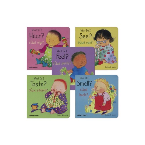 My Five Senses Bilingual Board Books - Set of 5