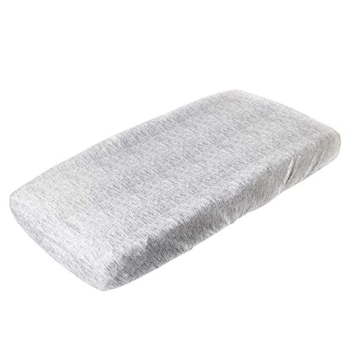 Premium Knit Changing Pad Cover by Copper Pearl: Soft, Stylish, and Universal Fit for All Standard Diaper Changing Pads, Trendy Design Changing Pad Covers, Asher