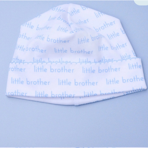 Magnolia Baby Boy Little Brother Print Hat
