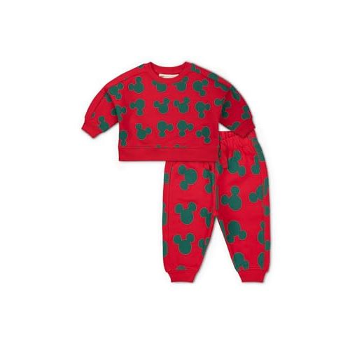 monica + andy unisex-child Organic Sporty Sweatsuit