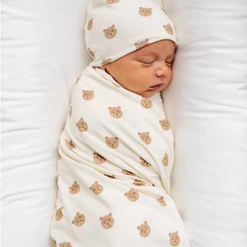 Teddy Swaddle Blanket