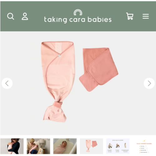 b.e.s.t. swaddle - Ballerina Pink