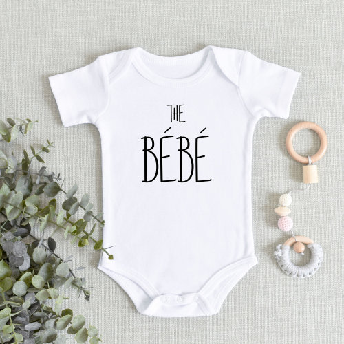 The Bebe Baby ONESIES® Brand Bodysuit - Cute Baby Bodysuit - Unisex Baby Boy Girl - Funny Baby Gift - Sweet Shower Gift - Grandma Baby Gift