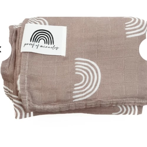 Proof Of Miracles Rainbow Swaddle Blanket – OUR HOUSE ABOVE