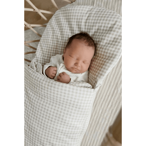 Pre-Order Wool Wrap Beige Gingham shipping mid-July – Bundl Australia