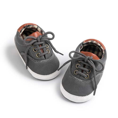 HsdsBebe Baby Unisex Canvas Shoes Casual Sneakers for Newborn 0-18 Months