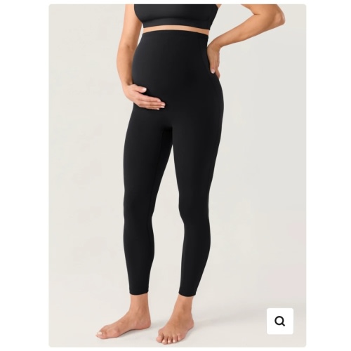 Natrelax® Seamless-Front Maternity Leggings 25"