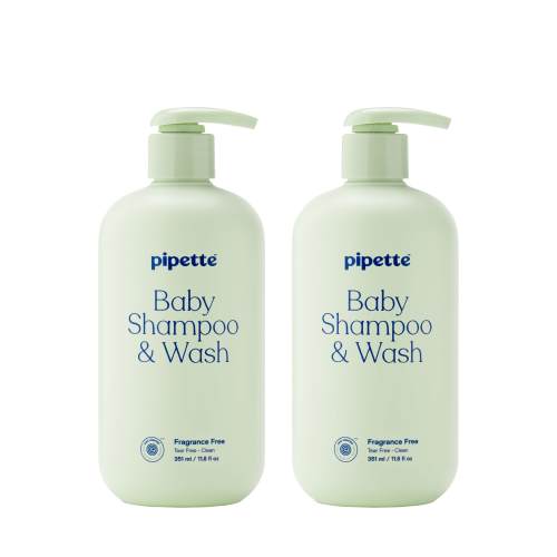 Fragrance-Free Baby Shampoo + Wash Duo