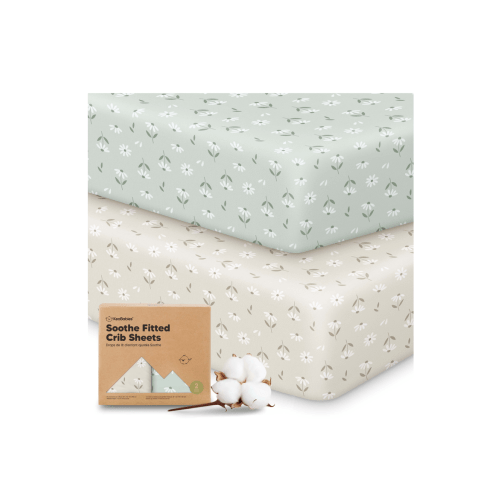 Soothe Fitted Crib Sheet