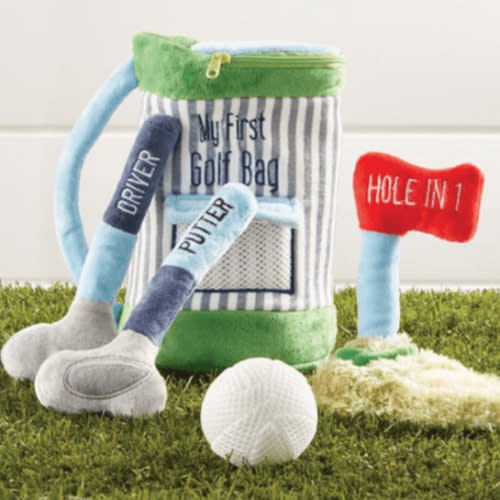 Golf Bag Plush Toy Set | Mud Pie