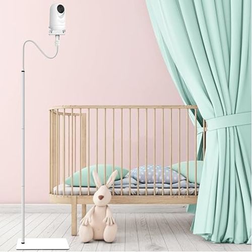Baby Monitor Floor Stand Holder Mount Compactible for Nanit Pro & Flex Stand,Infant Optics DXR-8 Pro,VTech VM901/VM819/RM7764,Momcozy,HelloBaby,eufy E110,nooie IPC100,Motorola VM75/VM50G/VM44