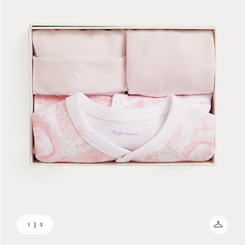 Toile Cotton 3-Piece Gift Set