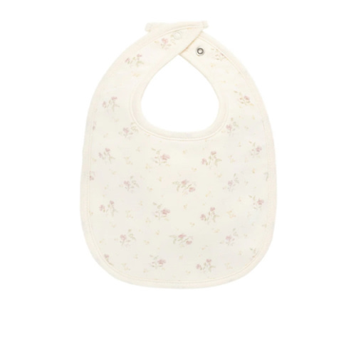 Organic Cotton Bib - Thelma Parchment – Jamie Kay USA