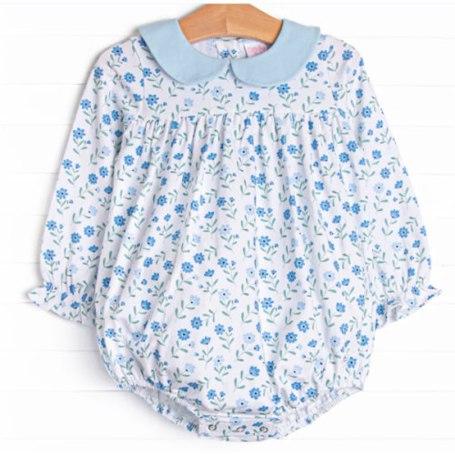 Mae Magnolia Bubble, Blue – Stitchy Fish