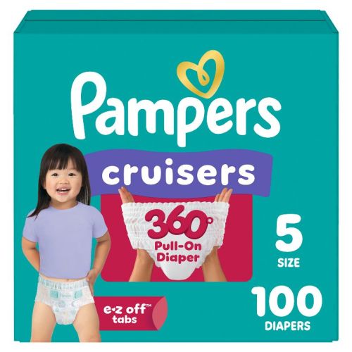 Pampers Cruisers 360 Diapers - (Select Size and Count)