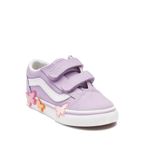 Vans Old Skool V Butterfly Skate Shoe - Baby / Toddler - Soft Orchid | Journeys