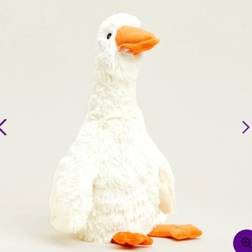 Warmies Goose Stuffed Animals | Weighted Goose Plush
